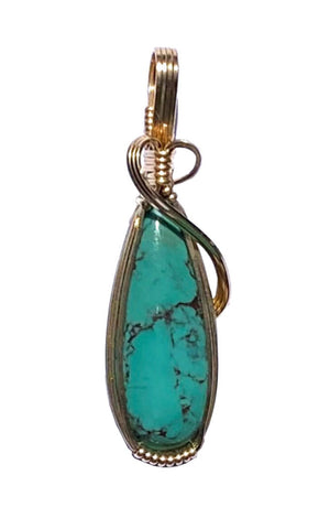 Twisted Wire Designs Artisan Handcrafted Wire Wrapped jewelry; earrings bracelets pendants 14k gold sterling silver gemstone turquoise